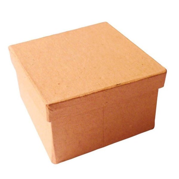 Kartonglåda - GRAINE CRÉATIVE - 8,5 cm - Målning - Décopatch - Servetter