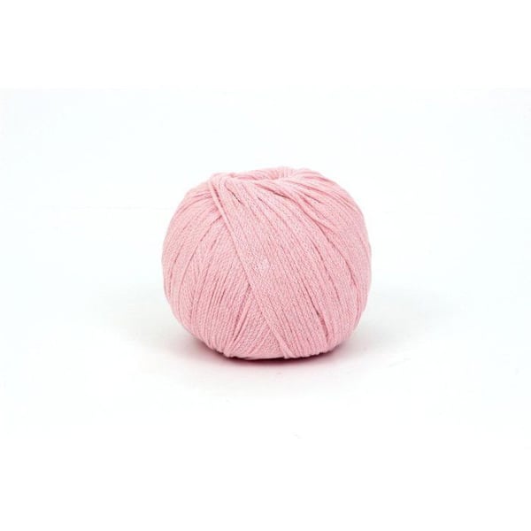 DMC - Återvunnen bomullstråd Eco Vita 3mm 100g Stickning och virkning Col. 004 rosa