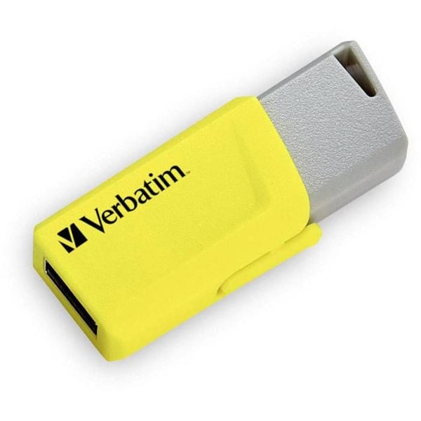 Verbatim V Store N CLICK USB-minne 16 GB gul, röd, blå 49306 USB 3.1 (Gen 1)