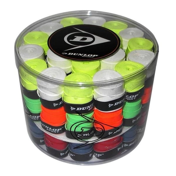 Övergrepp Padel - DUNLOP SPORT - Overgrip Tour Dry - Lätt - Hållbar - Absorberande