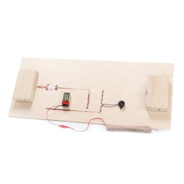 Whadda Bricolage Tape-o-Tronics för 2 DIY nerf-spel, inkluderar alla elektroniska komponenter och tillbehör, idealisk