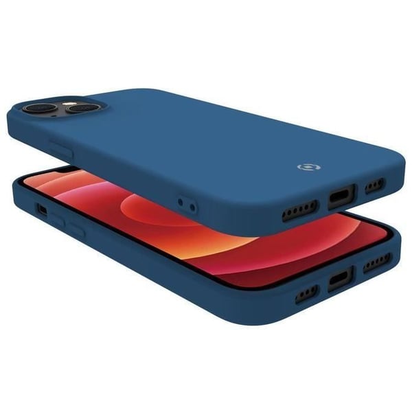 Coque rigide - CELLY - iPhone 14 Plus - Blå - Glänsande - Unisex
