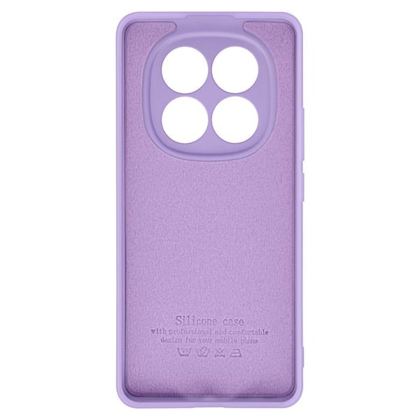 Coque för Redmi Note 14 Pro och 14 Pro Plus Semi-hård Soft-touch Lila