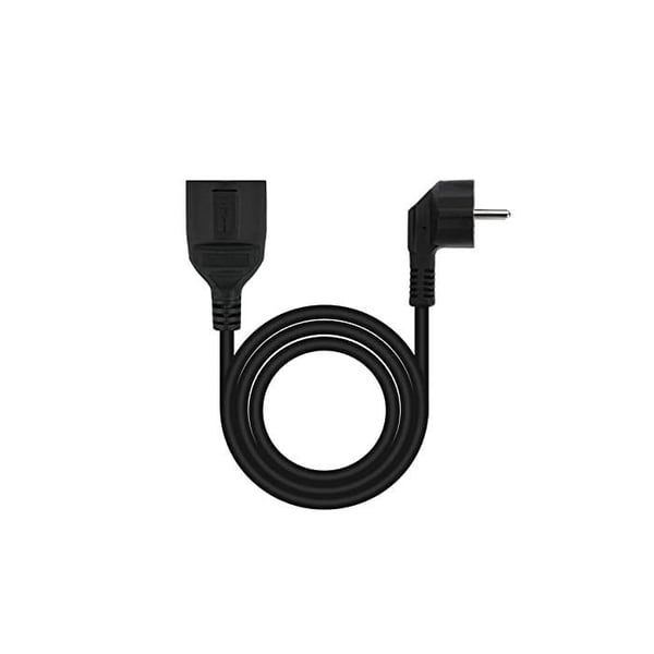 Förlängningssladd - Nano Sladd - 5m - Koppar 1,5mm2 - Svart - Schuko CEE7
