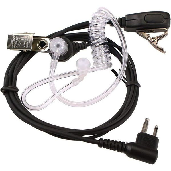 Retevis Öronpropp Walkie Talkie 2 Stift Hörlurar För Motorola CP040 DP1400 GP68 GP88 GP2000 XTN446 SP10 HYT TC-500 TC-600