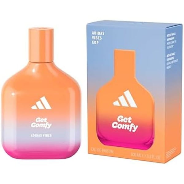 Eau de Parfum - ADIDAS - Vibes Get Comfy - Vanilj och Mandarin - 100 ml - Vegansk och långvarig