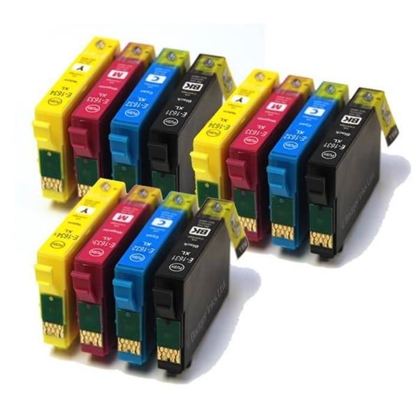 Cartoucher T1636 - 12Pk Kompatibel 16XL - Epson - WF 2010W, WF 2510WF, WF 2520NF, WF 2530WF, WF 2540WF