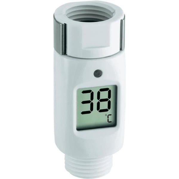 Digital termometer - TFA - Duschhandtag - LED-indikator - 41°C - Mått 71x30x28mm