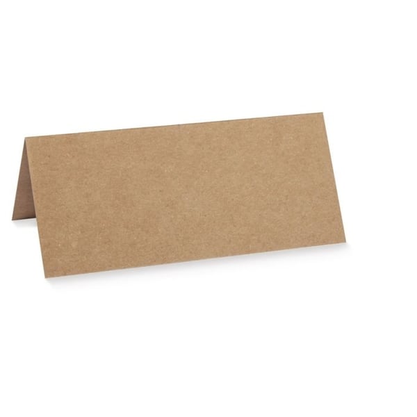 Dubbel bordsdesign, kraf, FSC Rec Cred, kraft, 100x90mm, 220g / m², 5 st