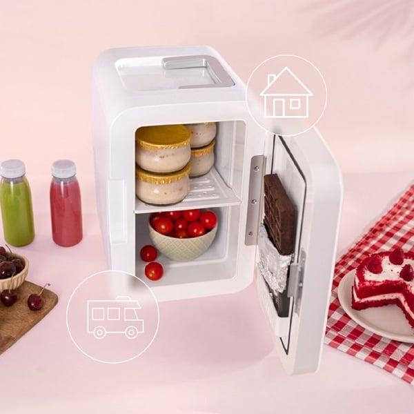 Mini-kylskåp - Bolero - MiniCooling 10L - Portabel - 12V/220V - Bahamas Pink