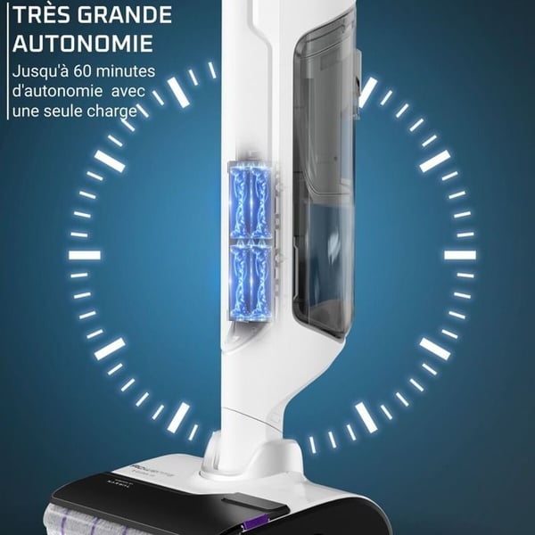Rowenta X-Clean 10, Langaton imuri, 60min, Puhdistaa yhdellä kertaa GZ7035WO