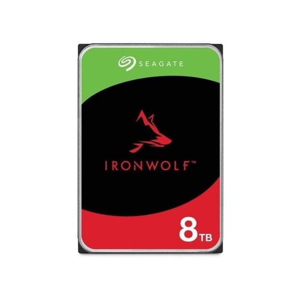 Seagate IronWolf ST8000VN004 3,5" 8 TB SATA III intern hårddisk - Robust och skalbar