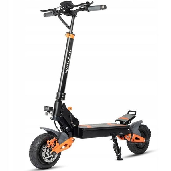 Maxturn x1 ultra - Sammenklappelig Elektrisk Scooter - Dobbelt motor 1300W - Batteri 48V 20.8Ah - Rækkevidde 75KM Max 55KM/H - Hjul 10"