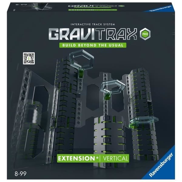 GraviTrax PRO Vertical Expansion Set, 33 delar, Marble Track, Ages 8 och uppåt, 22427, Ravensburger
