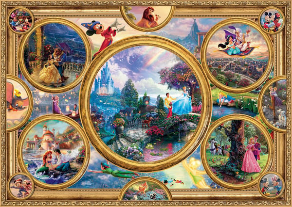 Pussel - SCHMIDT SPIELE - DISNEY, Dreams Collection - 2000 bitar - Från 14 år