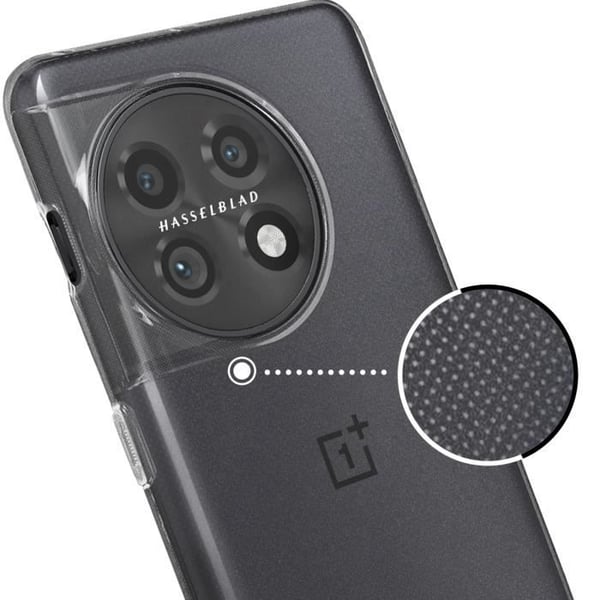 Skyddsskal - AVIZAR - OnePlus 11 - Silikongel - Ultrafin - Anti-gulfärgning