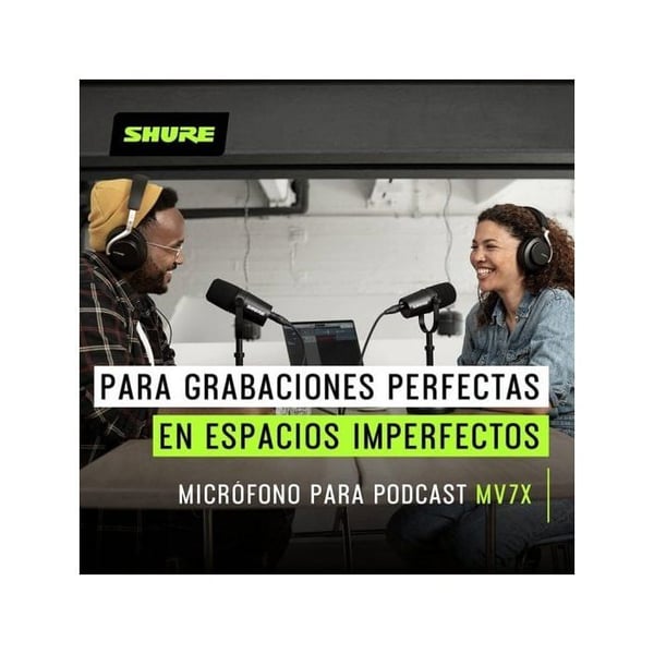 Shure MV7X Dynamisk mikrofon