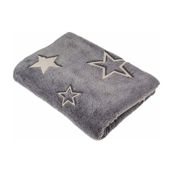 Glow in the Dark Stars Pattern Blanket Mjuk pläd