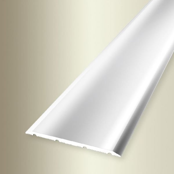 PROVISTON Övergångsprofil l 40 mm H 0 - 99 mm L 900 mm Polerat aluminium Slät Självhäftande