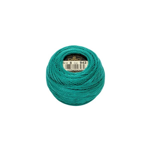 Coton perlé DMC art 116, storlek 8 - nystan på 80m - Att 943