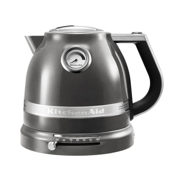 Elektrisk vattenkokare - Kitchenaid - Artisan 5KEK1522EMS - 1,5L - Tenngrå - Justerbar temperatur