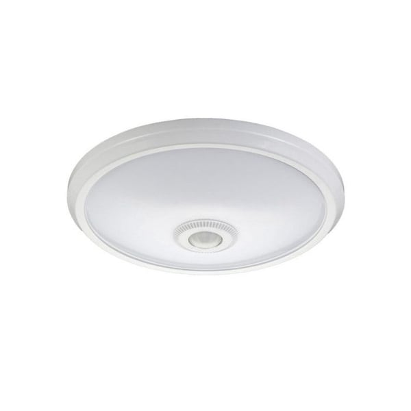 LED-taklampa - EDM - 2xE27 - Sensor IP20 - Ø 30cm - Höjd 9,6cm