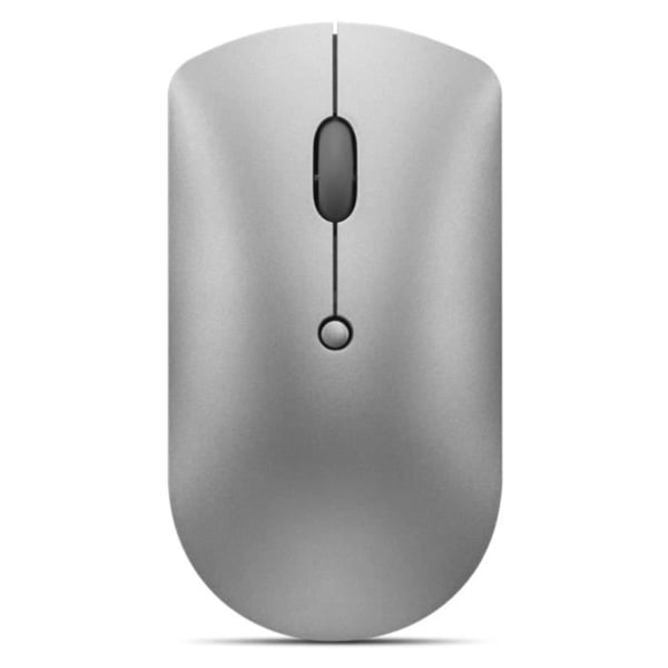 LENOVO 600 Silent trådlös mus - Bluetooth 5.0 - Dubbelanslutning - Tyst - Grå