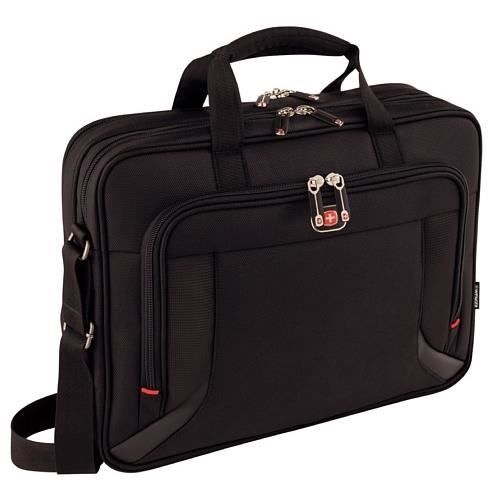 WENGER Prospectus Laptopväska - Svart - 16" Fack - Organisering av föremål