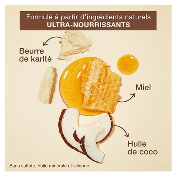 Hårkräm - CREME OF NATURE - Honey Crème Coiffante - 340ml - Fuktgivande - Alla hårtyper