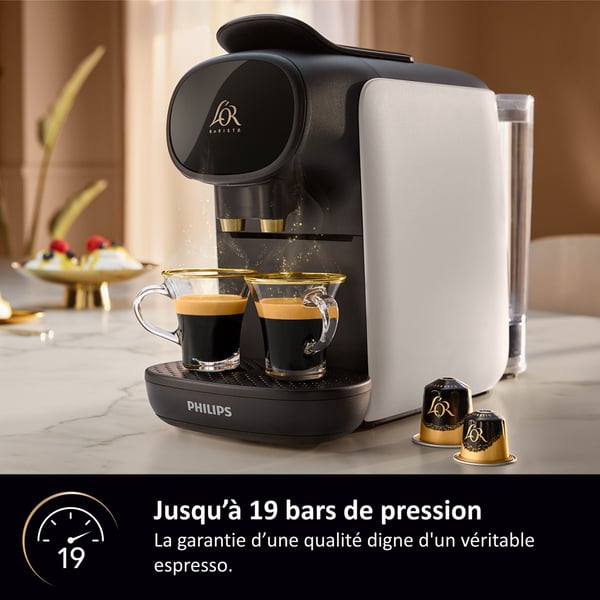 Kapselkaffebryggare - PHILIPS - L'OR BARISTA - LM9012/00 - Sublime - Vit