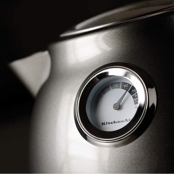 Elektrisk vattenkokare - Kitchenaid - Artisan 5KEK1522EMS - 1,5L - Tenngrå - Justerbar temperatur