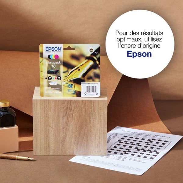 EPSON Multipack 16 XL - Reservoarpenna - Svart, Cyan, Gul, Magenta (C13T16364022)