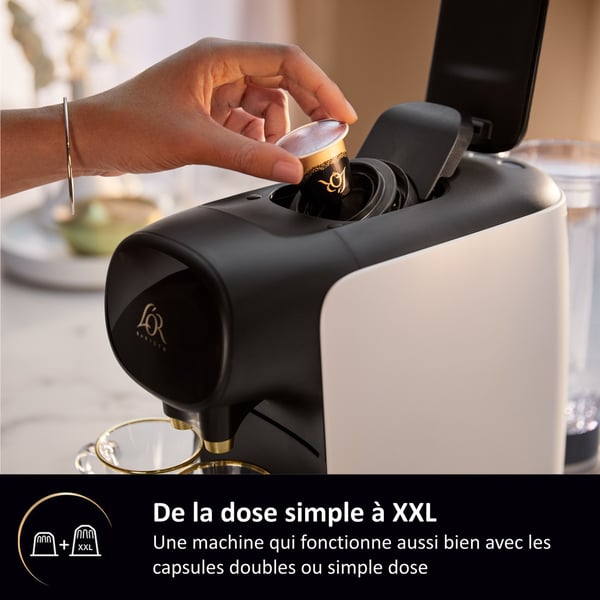 Kapselkaffebryggare - PHILIPS - L'OR BARISTA - LM9012/00 - Sublime - Vit