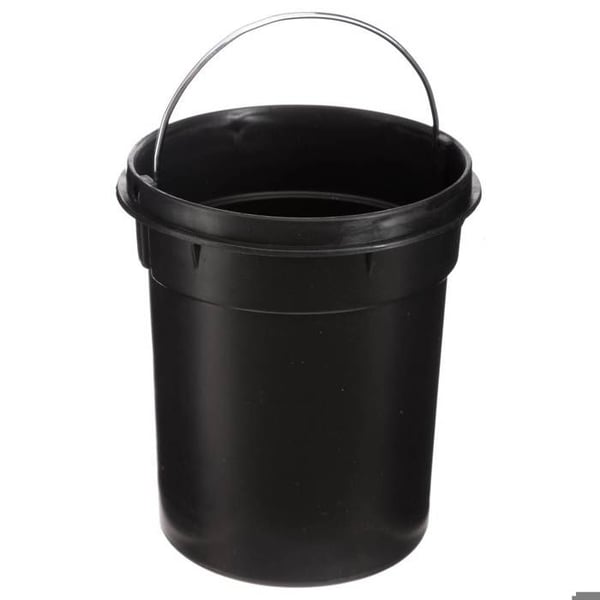 Soptunna med lock bambu 3L "Naturéo" vit - 5 five simply smart