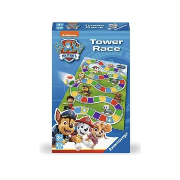 Brädspel - RAVENSBURGER - Pat'Patrouille Tower Race - 2 till 4 spelare - 3 år och uppåt - 30 minuters spel