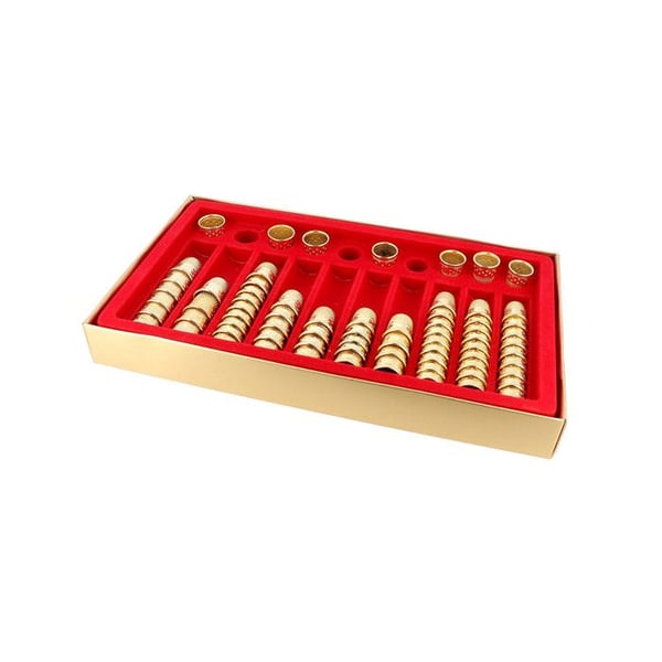 PLATTA I SUEDINE AV SORTER 0 TILL 6 - 70 STYCKEN 20495