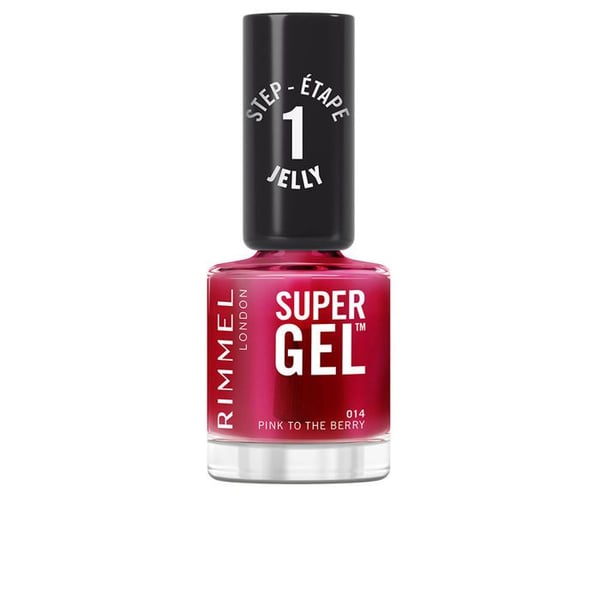 Nagellack - SUPER GEL #14 - Pink To The Berry - Gelfinish - Hållbarhet 14 dagar