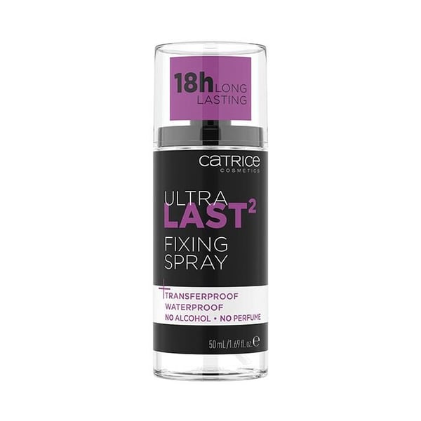Spray fixativ - CATRICE - Ultra Last2 - Långvarig hållbarhet 18h - Vattentålig - 50 ml