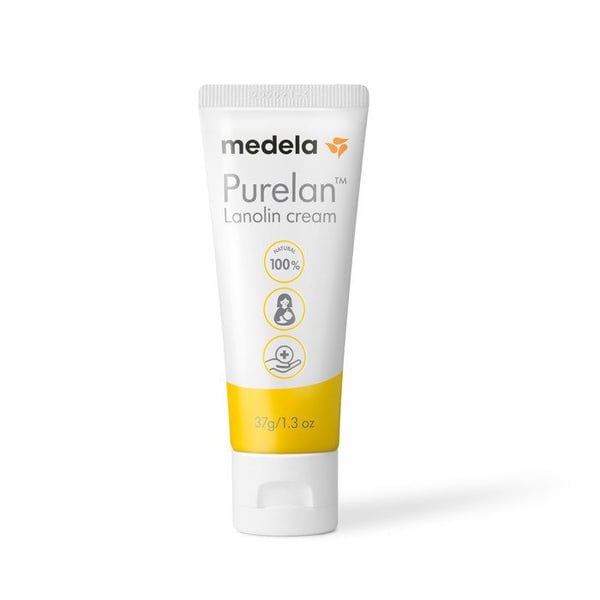 MEDELA - Amningskräm med lanolin PureLan™ 37g - Lugnande och återfuktande