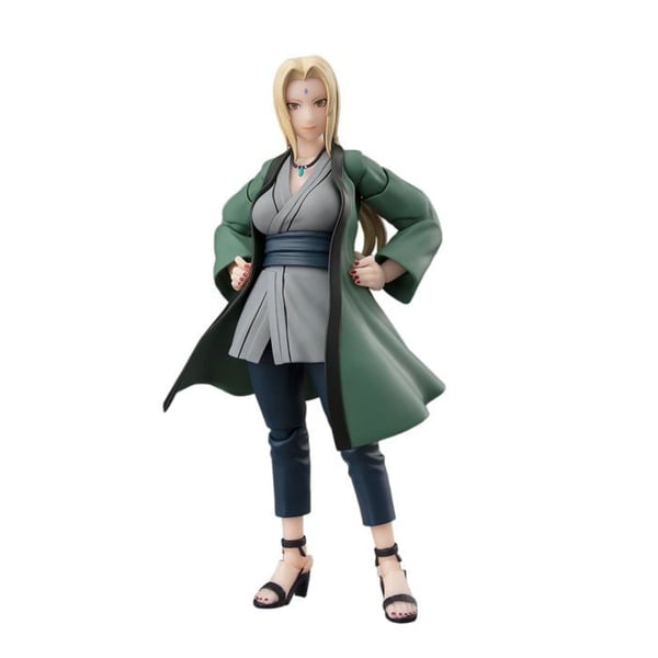 Actionfigur - TAMASHII NATIONS - Tsunade - Utbytbara delar - Scenåterskapande