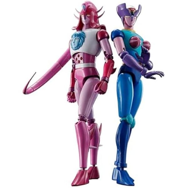 Figurine - Bandai - RHEIN X1 och GX-11R DIANAN A - 2 robotar - Svart - För barn från 3 år