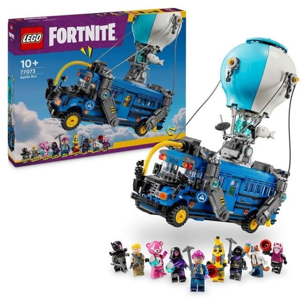 LEGO Fortnite 77073 Battle Bus - Samlerbyggesæt inspireret af videospillet