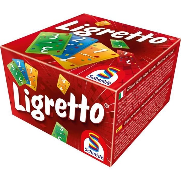 Ligretto, red - Brädspel - SCHMIDT SPIELE - Visa din hastighet och reflexer i detta dynamiska Ligretto-spel!