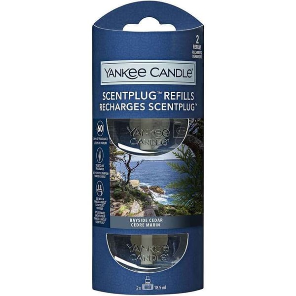 YANKEE CANDLE PÅFYLLNING FÖR ELEKTRISK LUSTLUFTARE BAYSIDE CEDAR