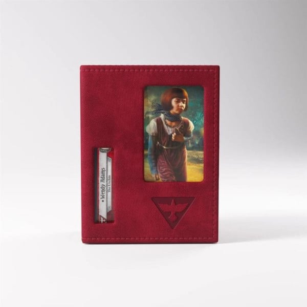 Kortspel - AC-DÉCO - Deck book Guardian - Röd - Sammet - Förvaring kort Skräck i Arkham