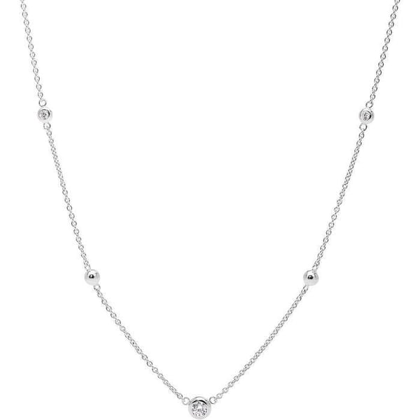 Collier - Fossil - JFS0045453040 - Sølv - Kvinde - Voksen