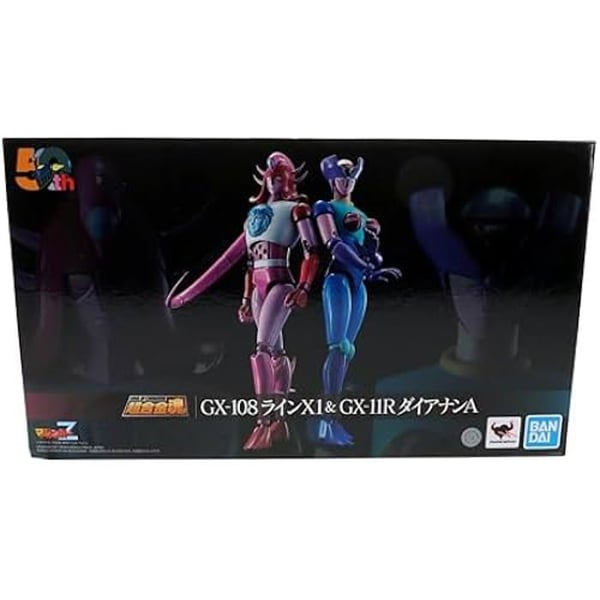 Figurine - Bandai - RHEIN X1 och GX-11R DIANAN A - 2 robotar - Svart - För barn från 3 år