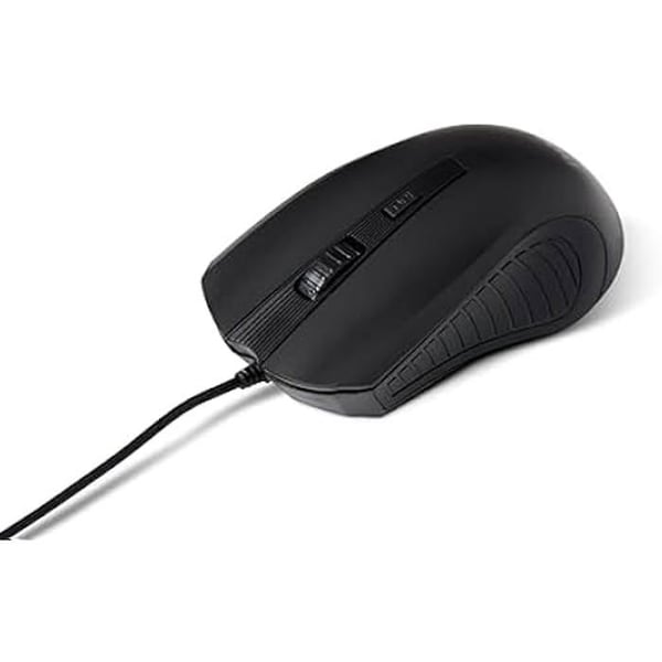 USB-mus - Nilox - MOUSB1013 - Svart - Trådad - 2400 DPI