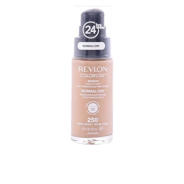 Foundation - Revlon - Colorstay - Tør hud - N°250 Fresh Beige - 24 timers hold