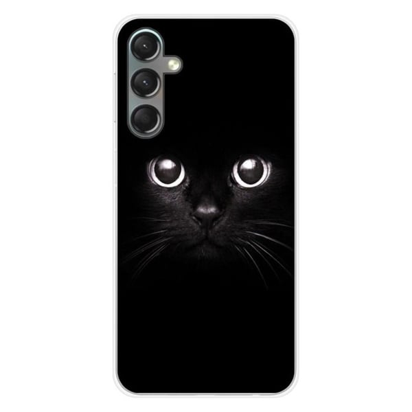 Tryckt silikonfodral som är kompatibelt med Samsung Galaxy A24 4G kattögon